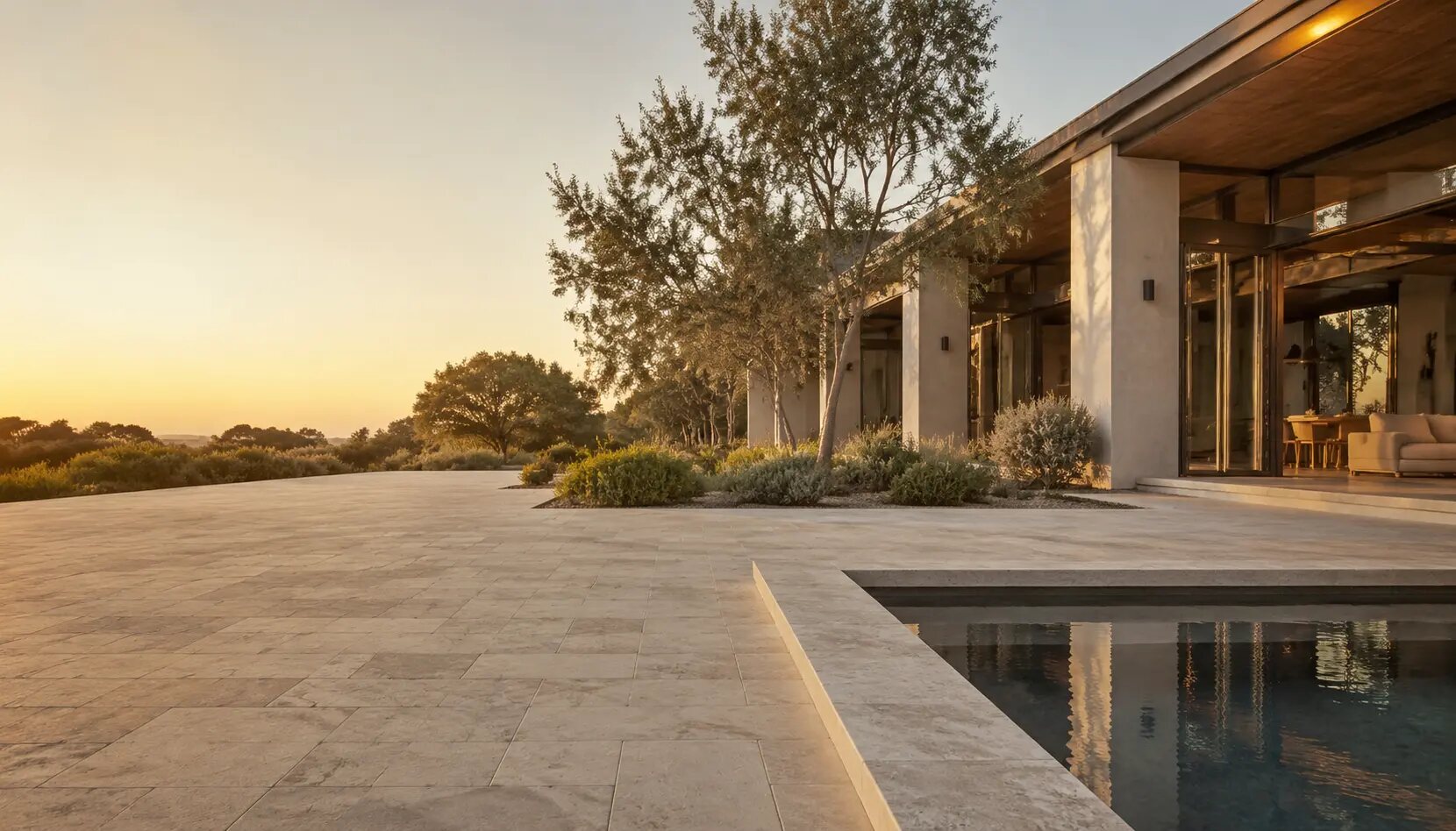 Golden-hour retreat